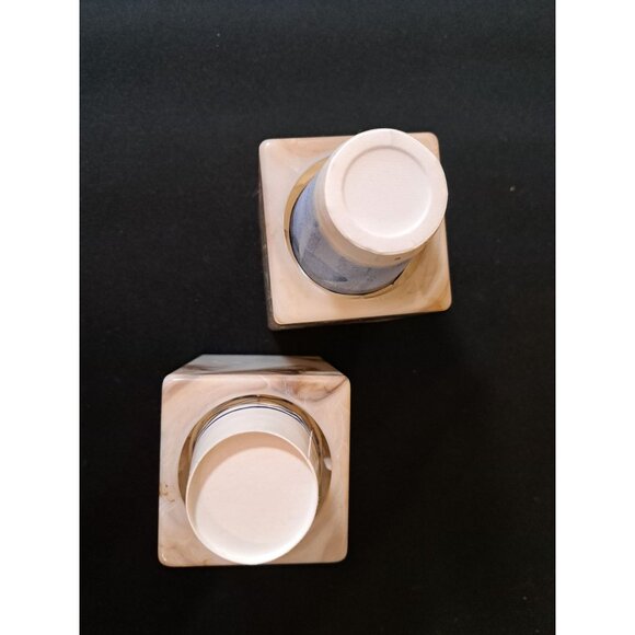 Vintage Faux Marble Swirl Dixie Plastic Dispenser Dixie Cups Set Of 2 - Picture 7 of 8